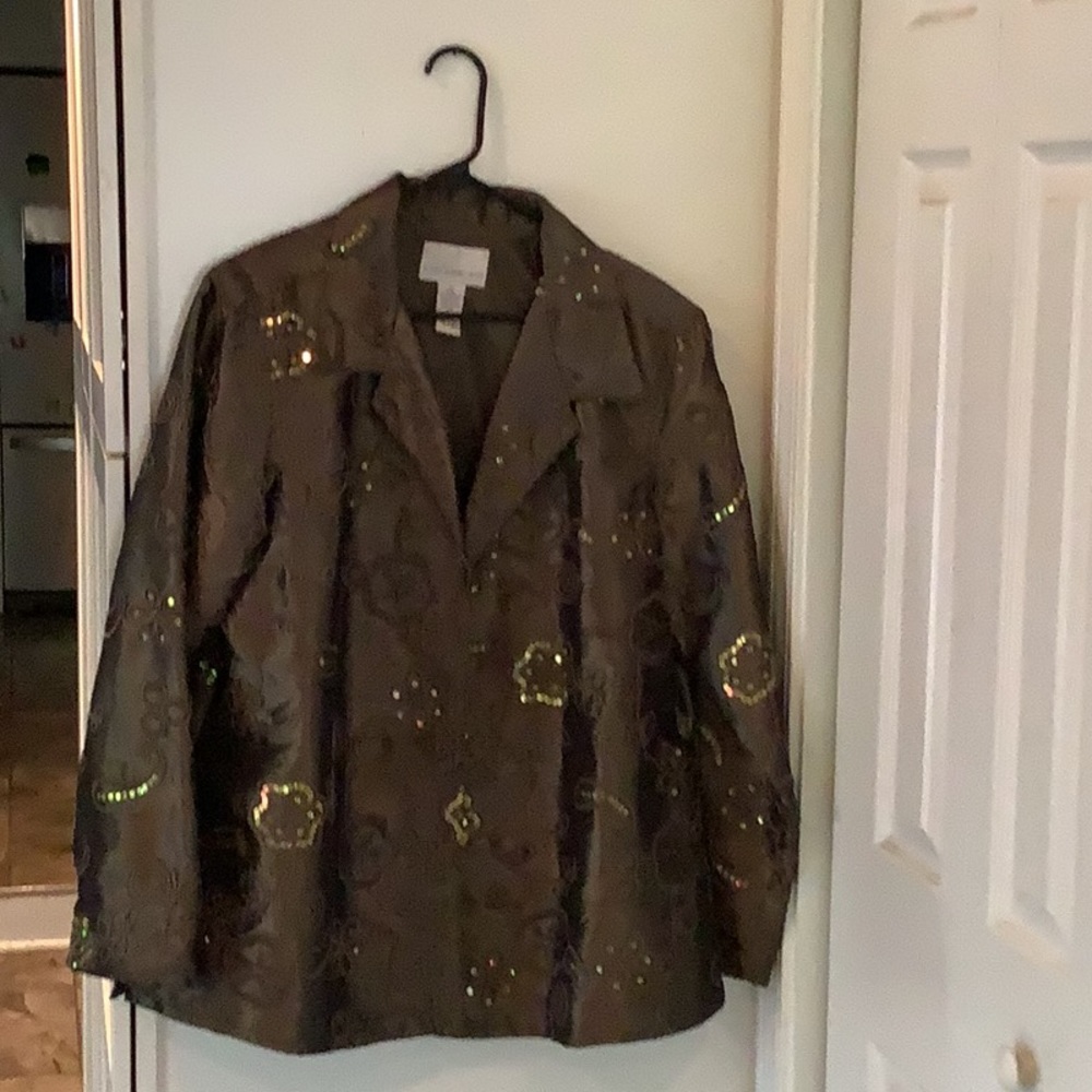 Susan Graver blazer size xl